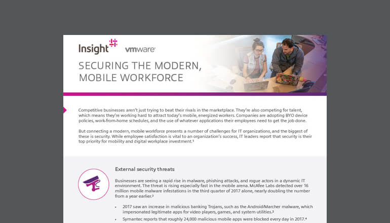 Article Securing The Modern, Mobile Workforce Image