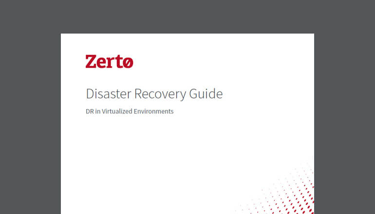 Article Zerto Disaster Recovery Guide  Image