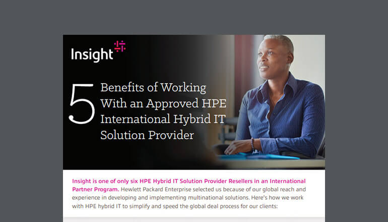 Article Working With an Approved HPE Solution Provider Image
