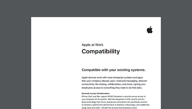 Article Apple at Work | Compatibility  Image