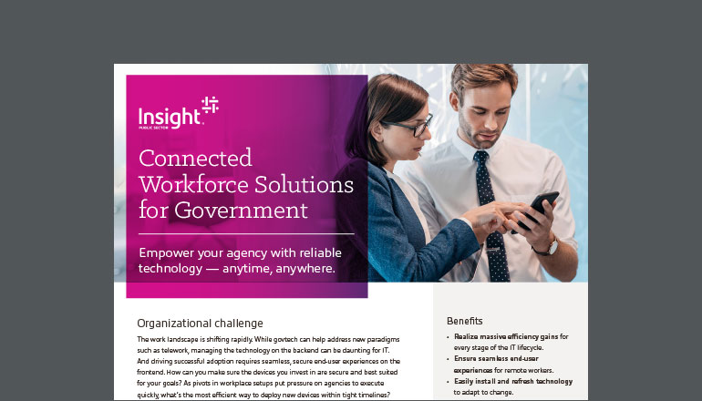Article Connected Workforce Solutions for Government Image