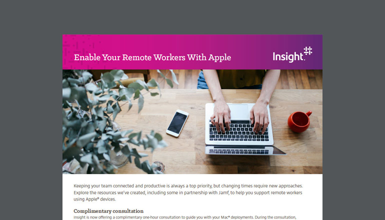 Article Enable Your Remote Workers With Apple  Image