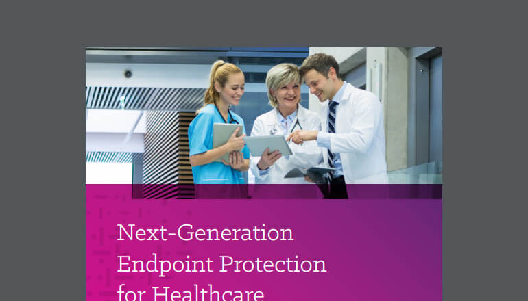 Article Next-Generation Endpoint Protection for Healthcare Image