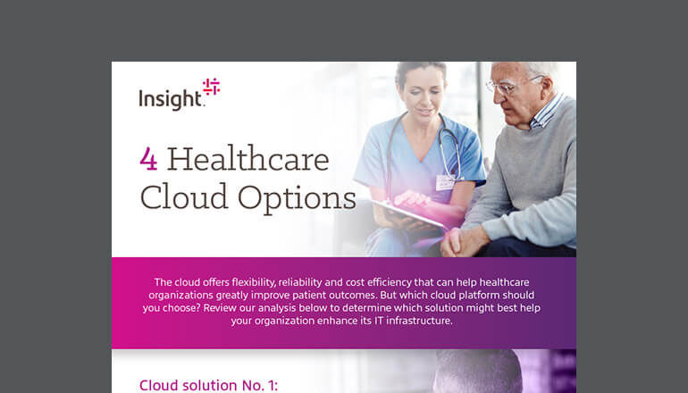 Article Evaluating Four Healthcare Cloud Options Image