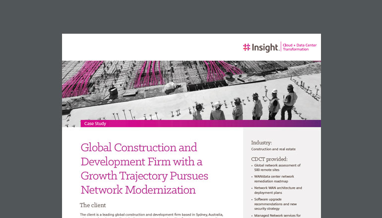 Article Construction Firm Supports Growth With Network Modernization  Image