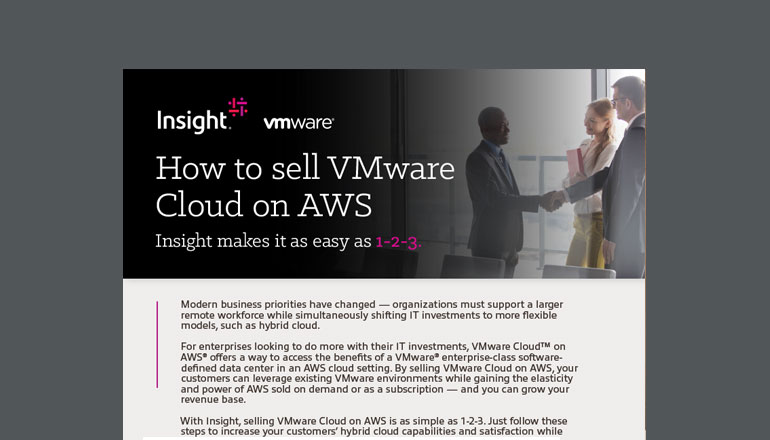 Article How to Sell VMware Cloud on AWS Image