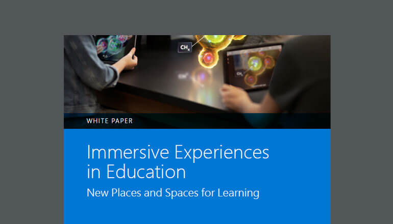 Article Immersive Experiences in Education  Image