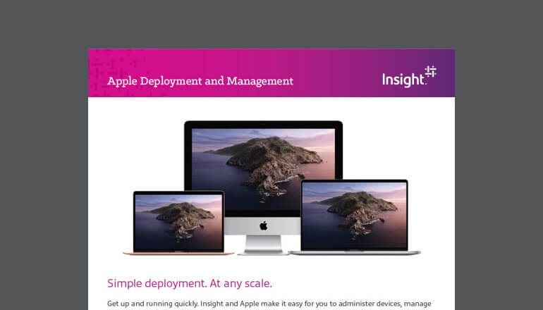 Article Apple — Simple to Deploy and Manage Image