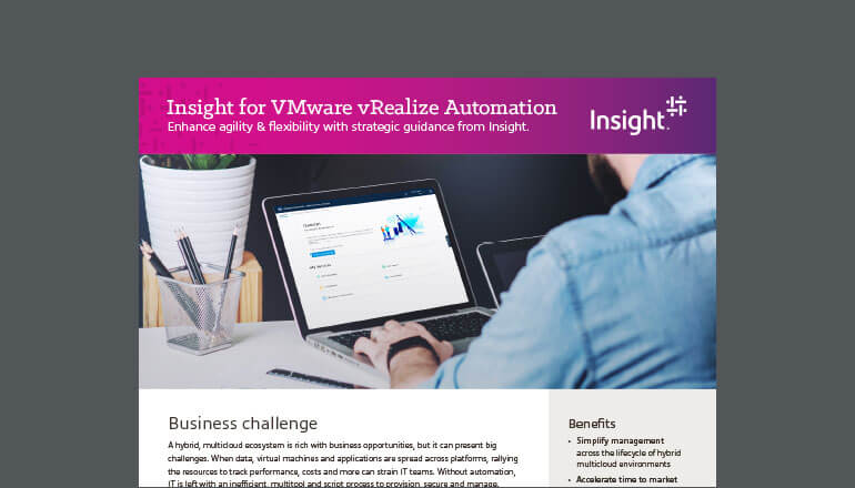 Article Insight for VMware vRealize Automation Image