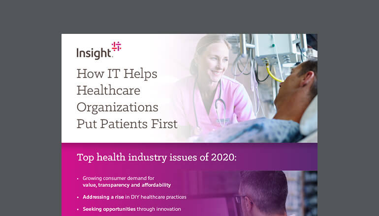 Article Putting Patients First in Healthcare with IT Image