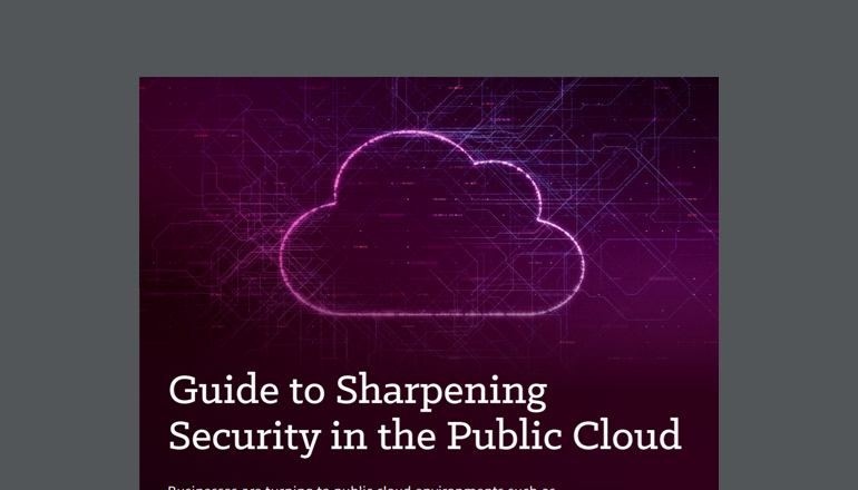 Article Guide to Sharpening Security in the Public Cloud  Image