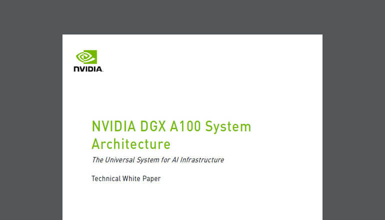 Article NVIDIA DGX A100 Whitepaper: The Universal System for AI Infrastructure Image