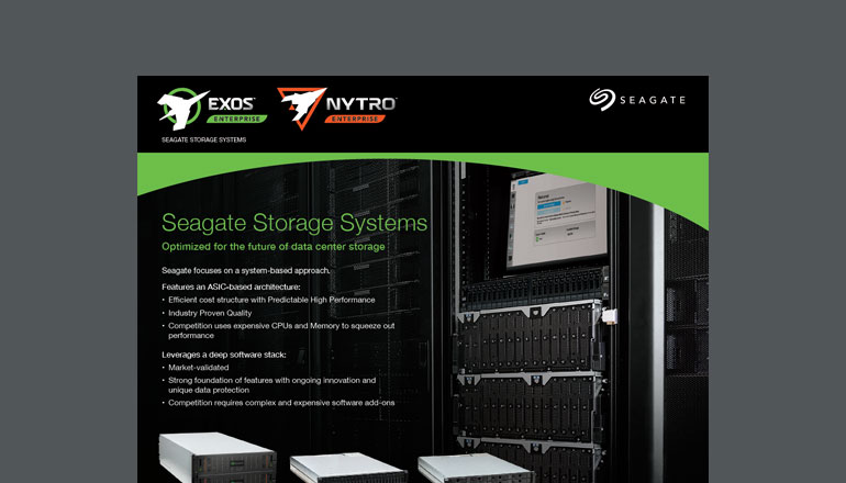 Article Seagate Storage Solution Brief Image