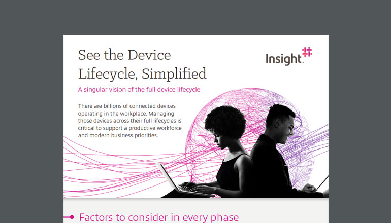 Article See the Device Lifecycle, Simplified | Support for device lifecycle management Image