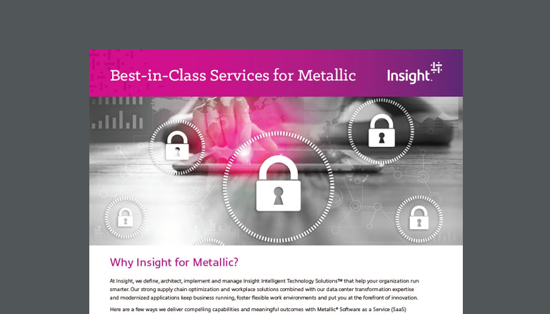 Article Why Insight and Metallic Datasheet  Image