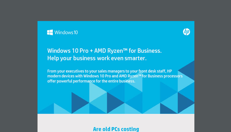 Article Windows 10 Pro + AMD Ryzen for Business  Image