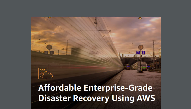 Article Affordable Enterprise-Grade Disaster Recovery Using AWS  Image