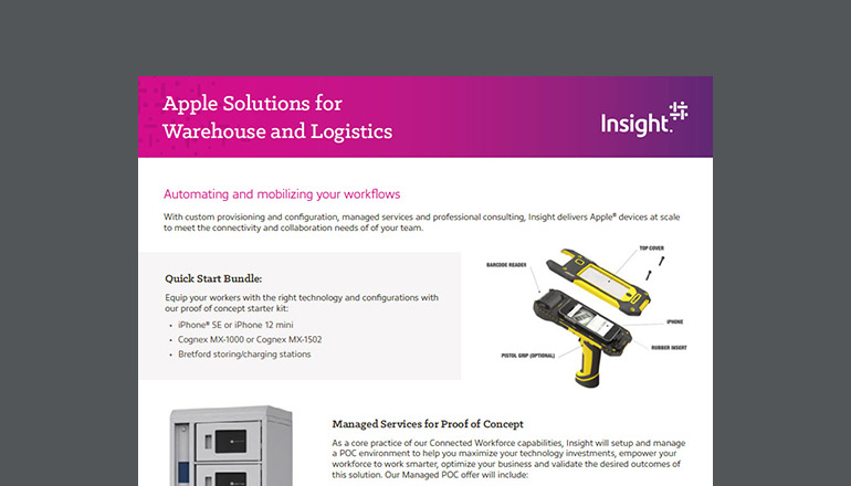 Article Apple Solutions for Warehouse and Logistics Image