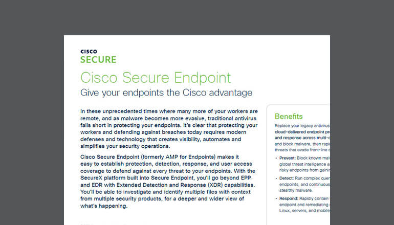 Article Cisco Secure Endpoint  Image
