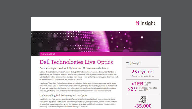 Article Dell Technologies Live Optics Image