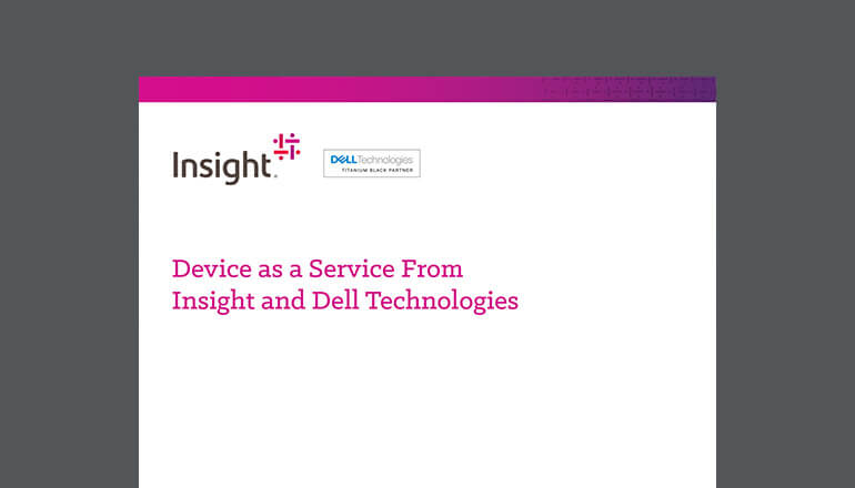 Article Device as a Service From Insight and Dell Technologies  Image
