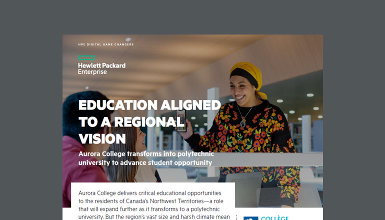 Article Education Aligned to a Regional Vision Image