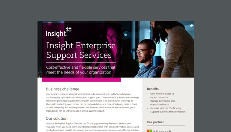 Article Insight Enterprise Support Services | Cost-Effective, Comprehensive IT Support Image