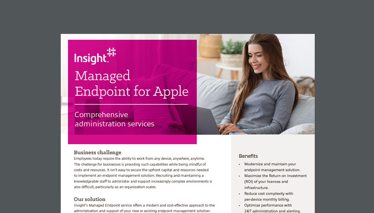 Article Managed Endpoint for Apple Solution Brief Image
