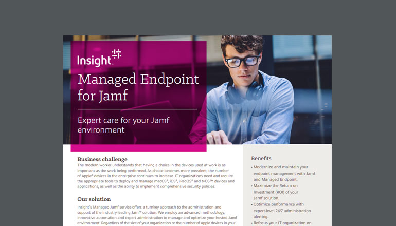 Article Managed Endpoint for Jamf Solution Brief  Image