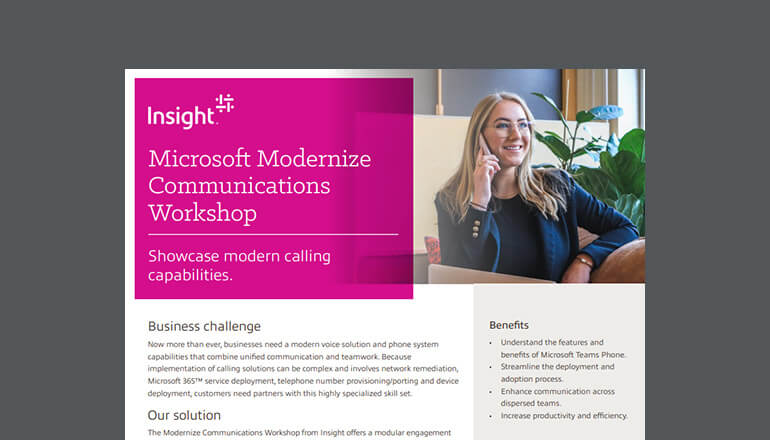Article Microsoft Modernize Communications Workshop Image