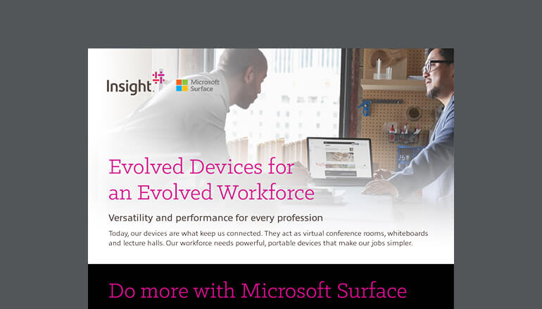 Article Microsoft Surface Evolved Devices for an Evolved Workforce Image
