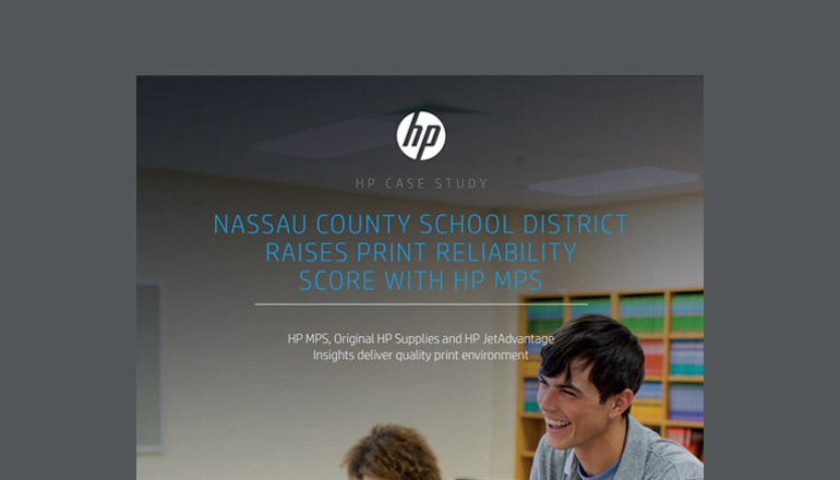 Article Nassau County School District Raises Print Reliability Score Image