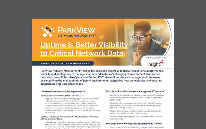 Article Uptime Is Better Visibility to Critical Network Data Image