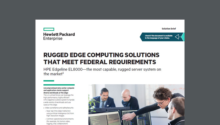 Article Rugged Edge Computing Solutions That Meet Federal Requirements  Image