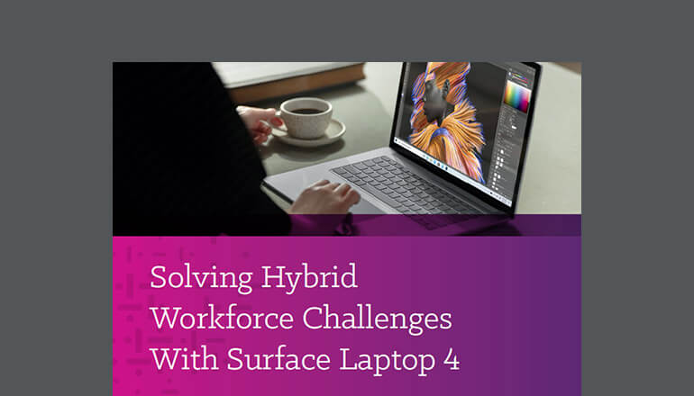Article Solving Hybrid Workforce Challenges With Surface Laptop 4  Image