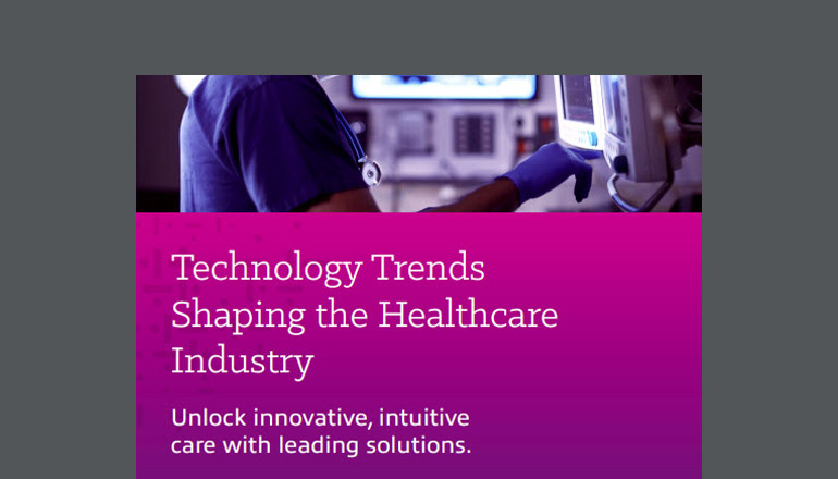 Article Technology Trends Shaping the Healthcare Industry Image