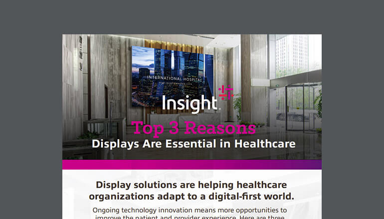 Article Top 3 Reasons Displays Are Essential in Healthcare Image