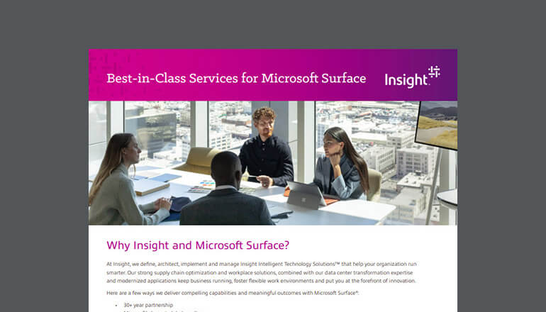 Article Best-in-Class Services for Microsoft Surface Image