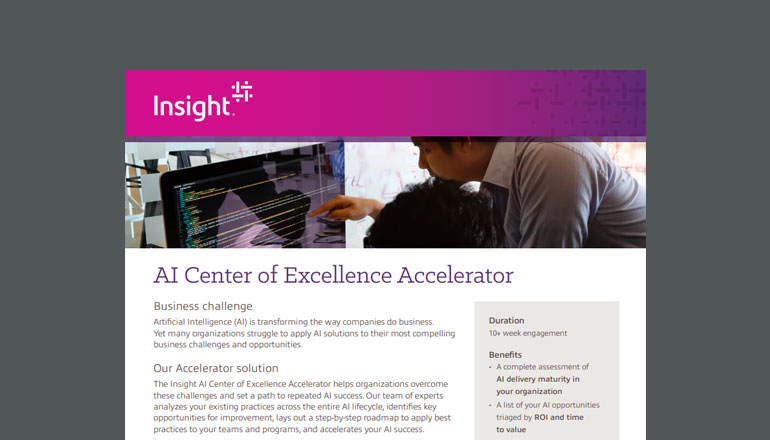 Article AI Center of Excellence Accelerator Image