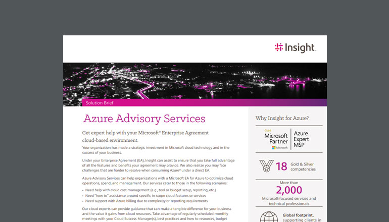 Article Azure Advisory Services  Image