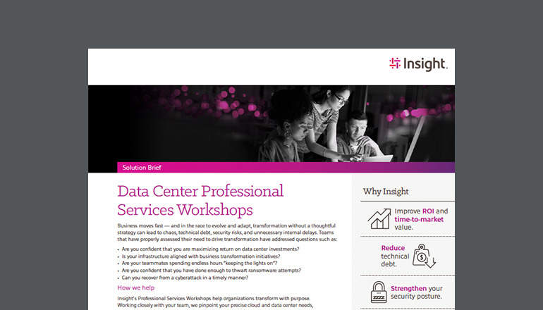 Article Data Center Professional Services Workshops Image