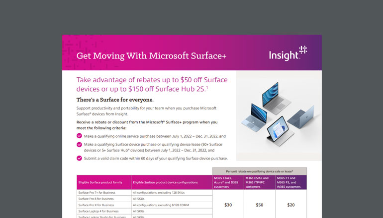Article Get Moving With Microsoft Surface+ Image