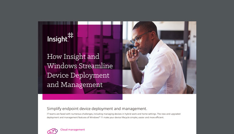 Article How Insight and Windows Streamline Device Deployment and Management Image