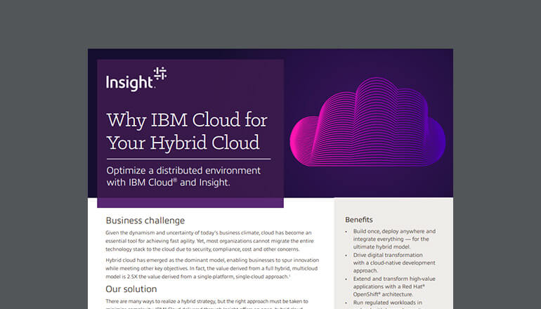 Article Why IBM Cloud for Your Hybrid Cloud Image