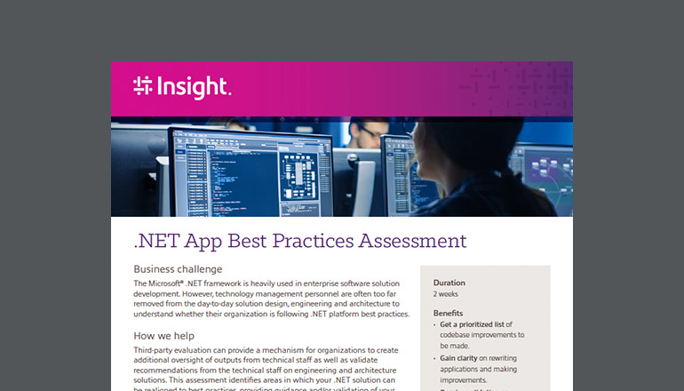 Article .NET App Best Practices Assessment Image