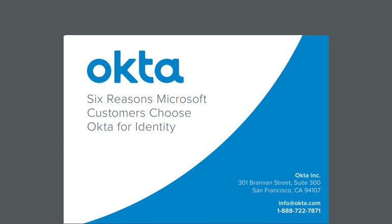 Article Six Reasons Microsoft Customers Choose Okta for Identity Image