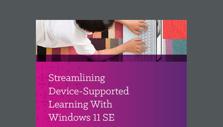 Article Streamlining Device-Supported Learning With Windows 11 SE Image
