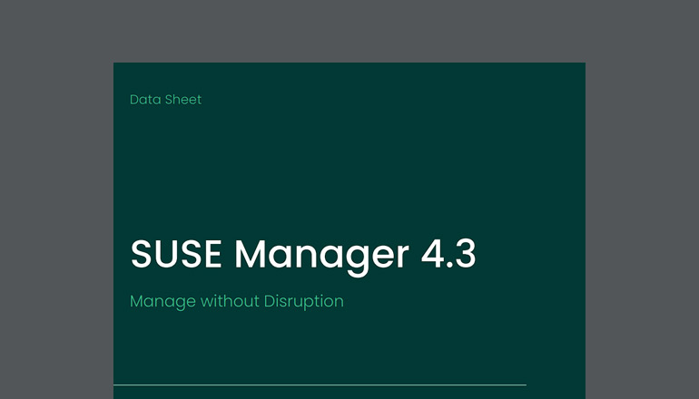 Article SUSE Manager 4.3  Image