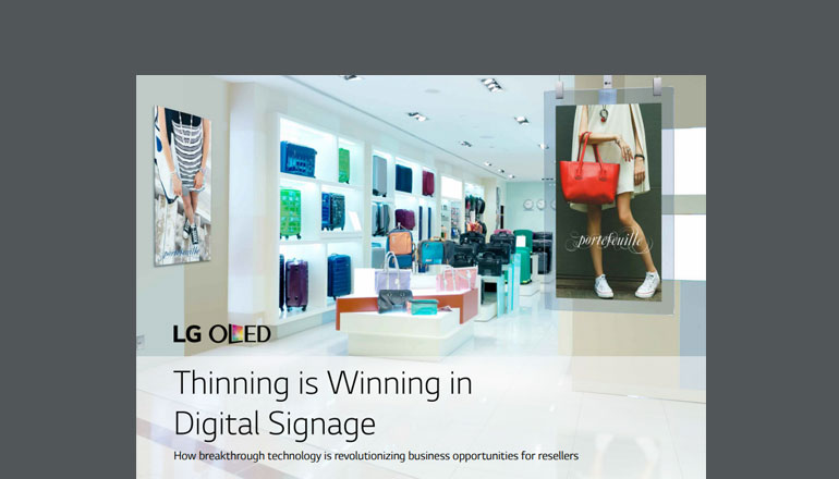 Article Thinning is Winning in Digital Signage Image
