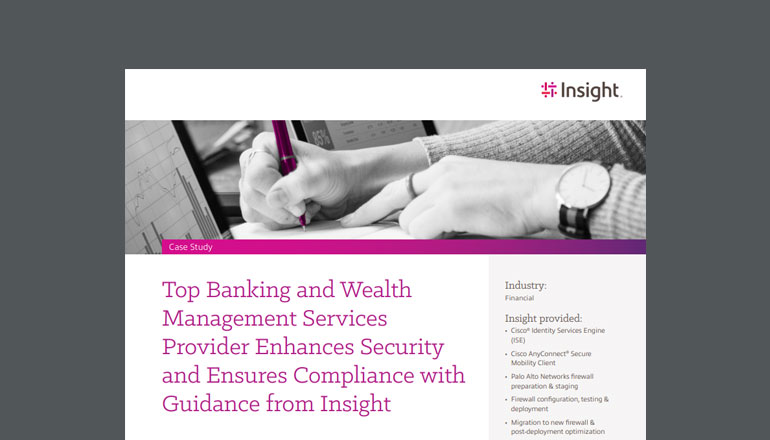 Top Banking and Wealth Management Services Provider Enhances Security and Ensures Compliance